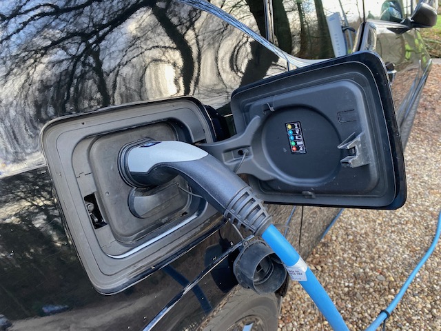 Met de elektrische auto naar Denemarken