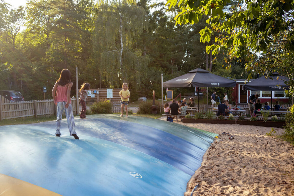 Springkussen Tolne Camping Noord-Jutland