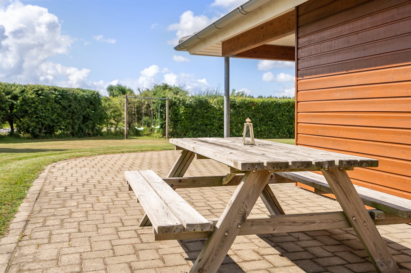 Vakantiehuis Arrild terras